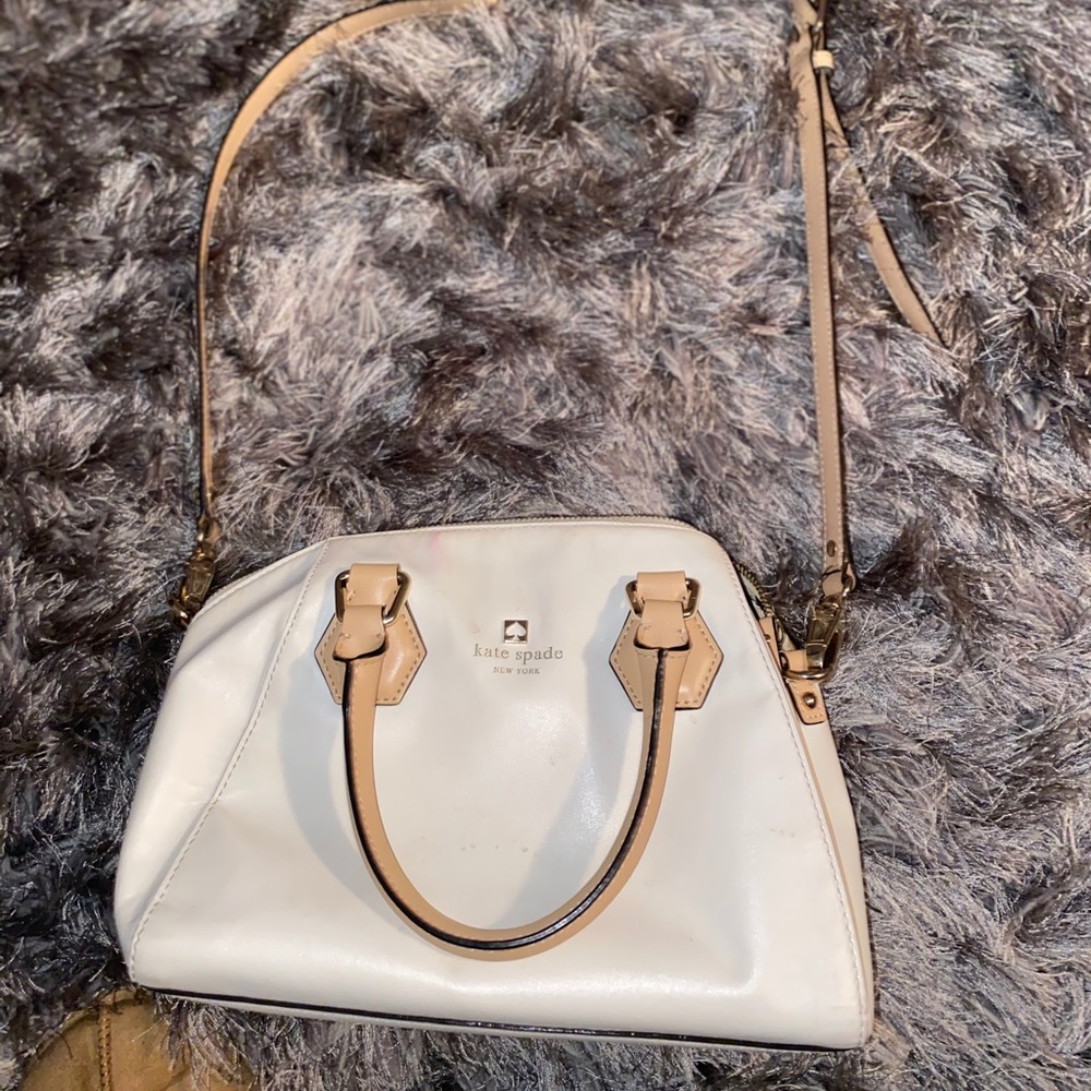 Kate Spade Pippa Cream Satchel